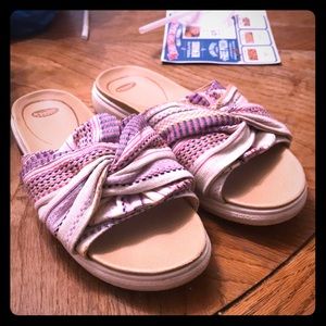 🎀Like New Dr Scholl’s Slip On Sandals Sz9.5🎀